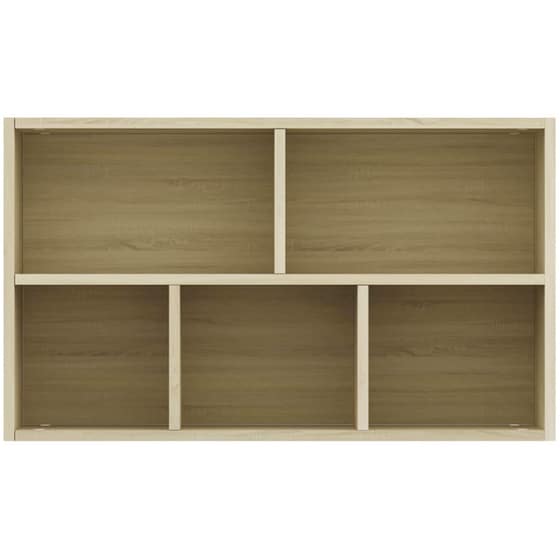Βιβλιοθήκη VidaXL από Μοριοσανίδα 50x25x80 cm - Μπεζ image 5