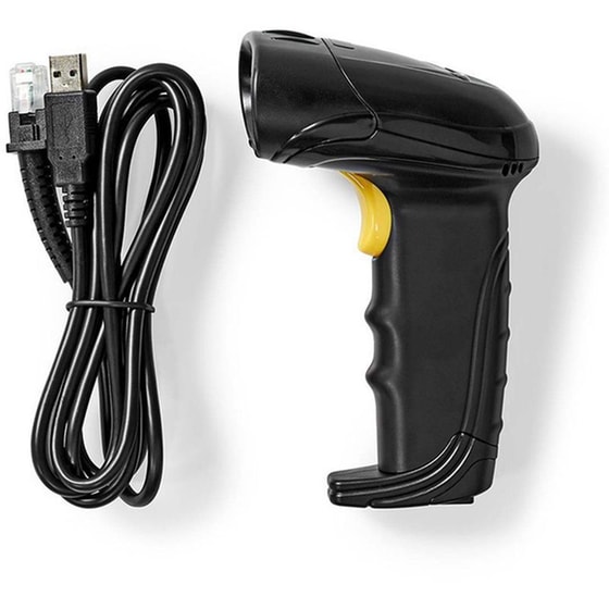 Nedis Scanner Χειρός Ενσύρματο Ανάγνωση 1D/2D και Barcodes (BSCN2D100BK) image 1