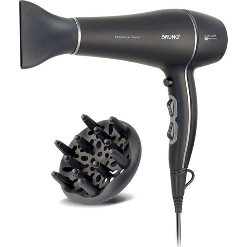 Σεσουάρ Μαλλιών Bruno BRN-0155 2200 W Μαύρο