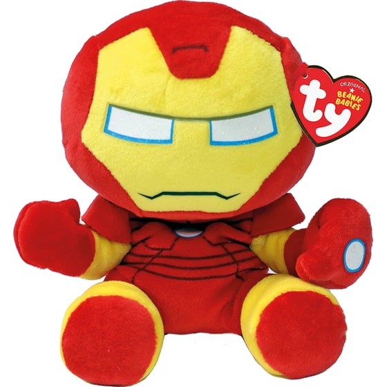Λούτρινο TY Beanie Babies Χνουδωτό Iron Man (15cm) image 0