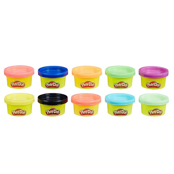 Πλαστοζυμαράκι Play-Doh Creative Party Mini Baz. 10Tmx-Party Tube image 0