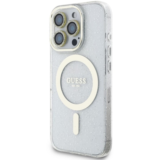 Θήκη Apple Iphone 16 Pro Max - Guess with Magsafe - Χρυσό image 0