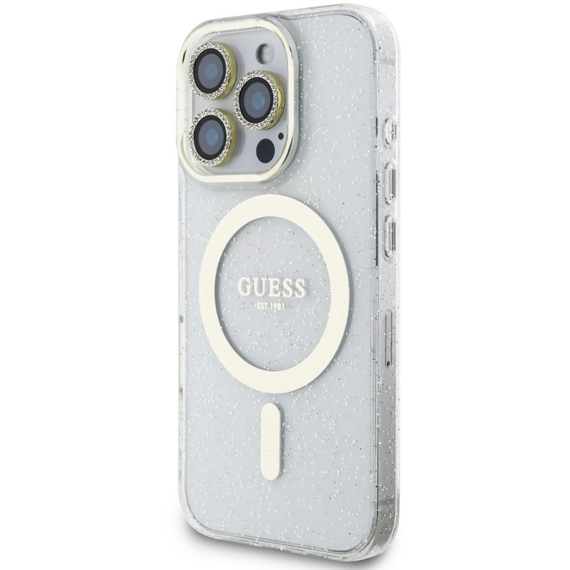 Θήκη Apple Iphone 16 Pro Max - Guess with Magsafe - Χρυσό