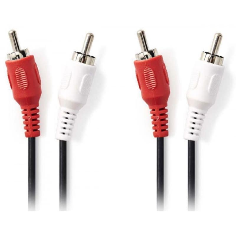 EWENT Καλώδιο Ewent 2xRCA Audio 10m POLYBAG