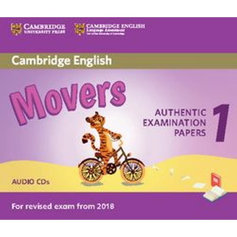 Cambridge English Movers 1 for Revised Exam from 2018 Audio CDs (2)