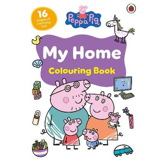 Peppa Pig: My Home Colouring Book image 0