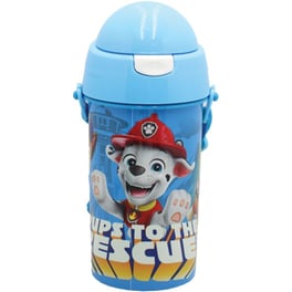 Παιδικό Παγούρι GIM με Καλαμάκι Paw Patrol 500 ml