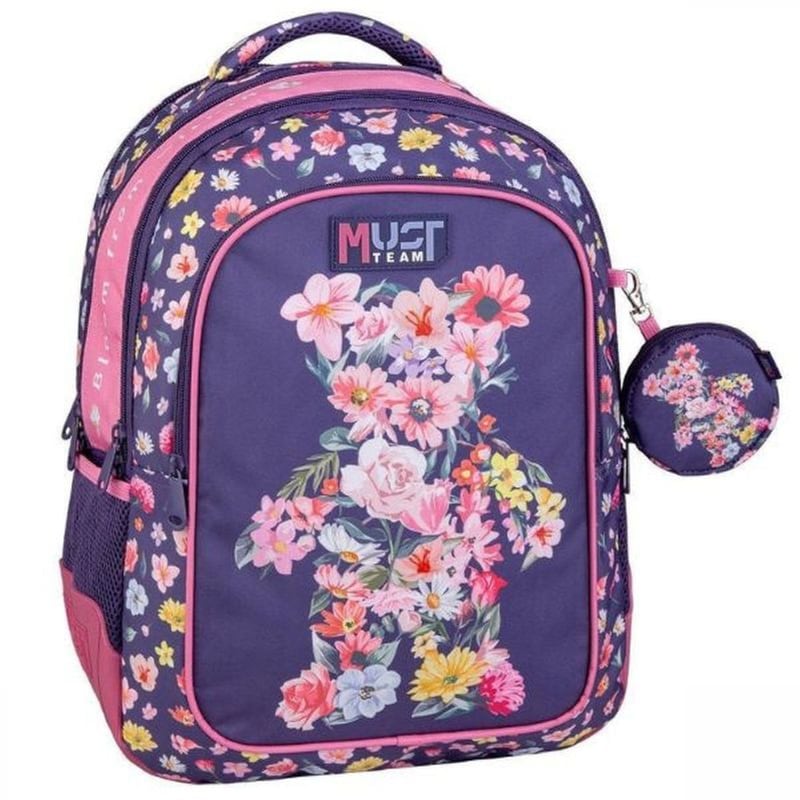 Τσάντα Πλάτης Must Team Multi Flower Bear