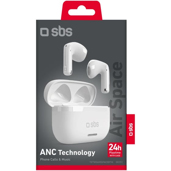Ακουστικά Bluetooth SBS Air Space TWS - White image 1