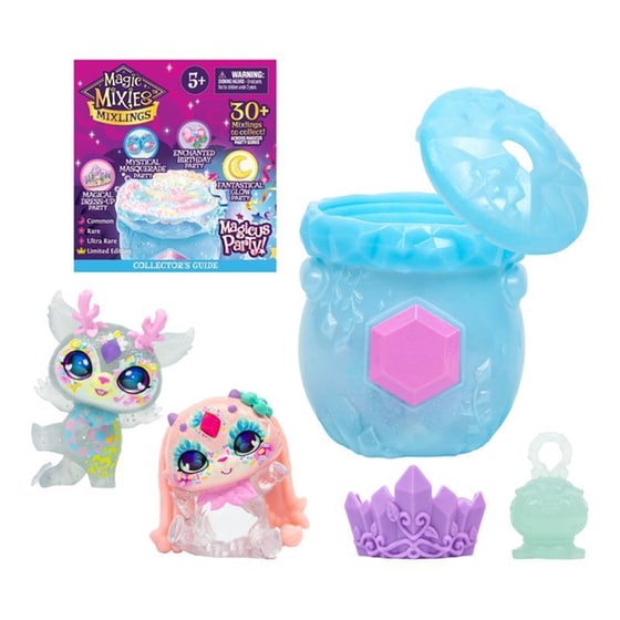 Giochi Preziosi Magic Mixies Mixlings S4 Magicus Party Συλλεκτικές Φιγούρες Σε Καζάνι - 2 Φιγούρες image 3
