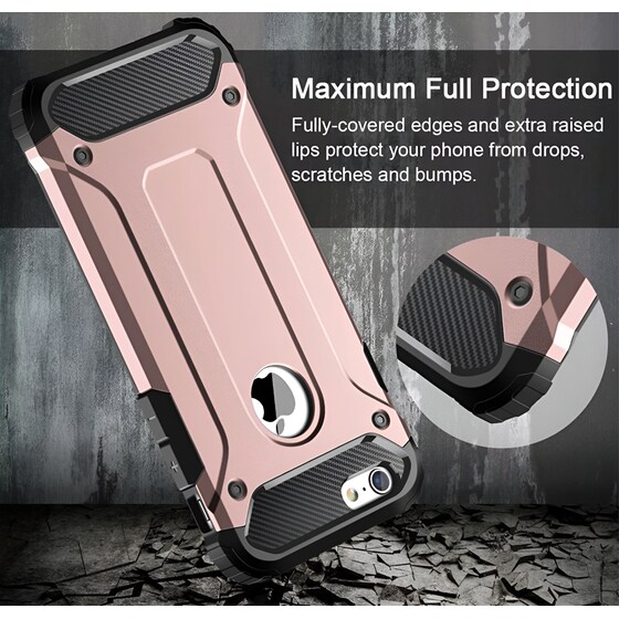 Θήκη Apple iPhone 14 Plus - Sonique Heavy Armor - Ροζ Χρυσό image 3