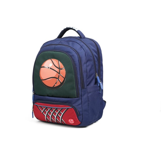 Τσάντα Πλάτης Lycsac Large Basketball Μπλε image 0