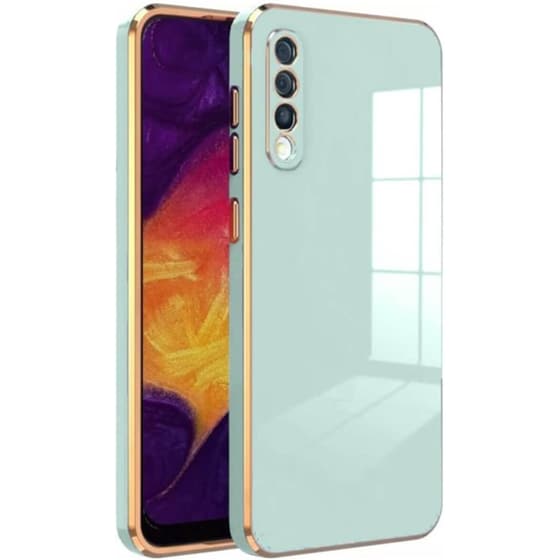 Θήκη Samsung Galaxy A50/A30s - Bodycell Gold Plated - Mint Green image 0