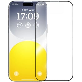 Προστατευτικό οθόνης Apple iPhone 15 Pro Max - Baseus Tempered Glass Sapphire 0.3mm - Διάφανο (p60057504203-03)