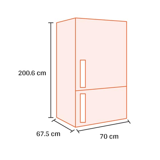 HAIER HTW7720DNGB Total No Frost 483 Lt Μαύρο Ψυγειοκαταψύκτης image 1