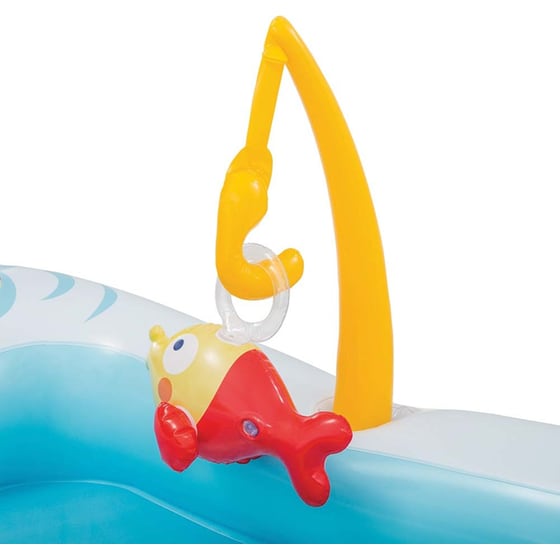Φουσκωτή Παιδική Πισίνα Intex Παιδότοπος Fishing Fun Play Center 48Lt - Πολύχρωμη image 3