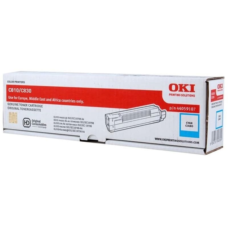 Toner OKI CT220 406141/406097 - Cyan OKI