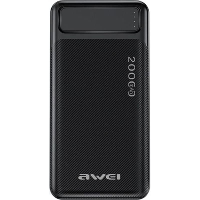 AWEI Powerbank Awei P6K 20000mAh - Μαύρο