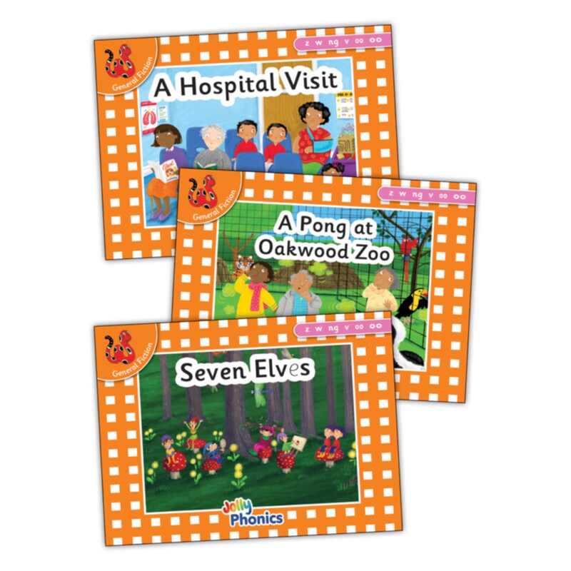 Jolly Phonics Orange Level Readers Set 5