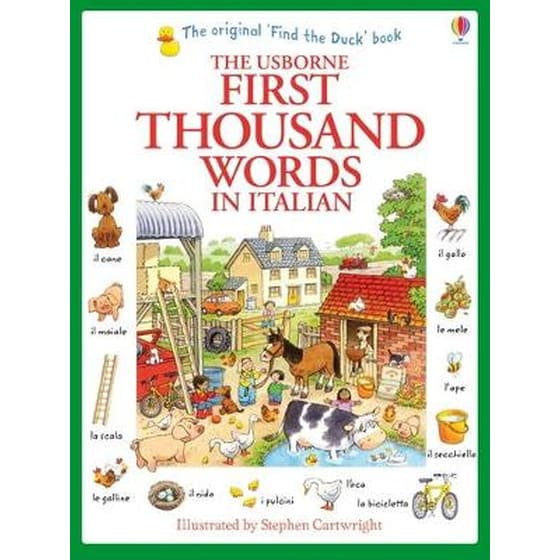 First Thousand Words in Italian image 0