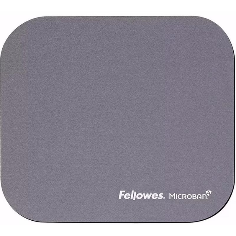 Fellowes Microban Mouse Pad 234mm - Silver