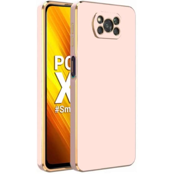 Θήκη Xiaomi Poco X3/X3 Pro/X3 NFC - Bodycell Gold Plated - Pink image 0