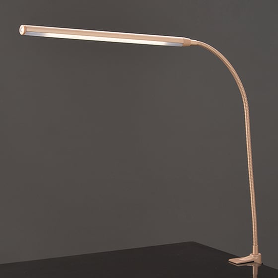 Πορτατίφ Aca Decor Delgado LED Dimmer Αφής με Σφιγκτήρα 4000K Μεταλλικό 35.5x85cm - Χρυσό image 1