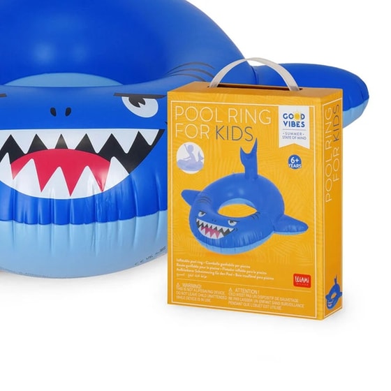 Φουσκωτό Ring Θαλάσσης Legami Παιδικό Shark image 1