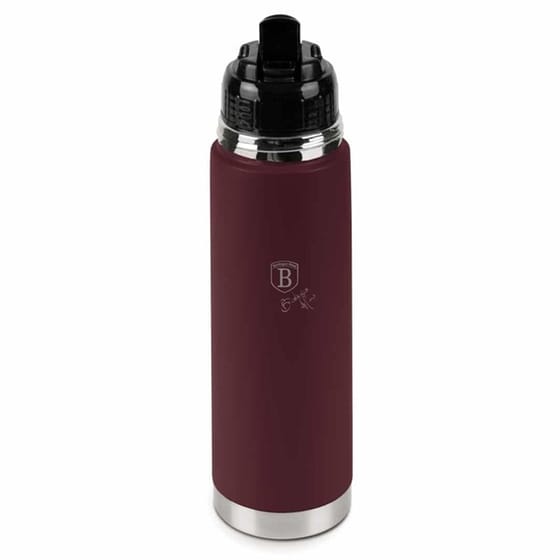 Μπουκάλι Θερμός Berlinger Haus Ανοξείδωτο Μπορντό 1L image 1