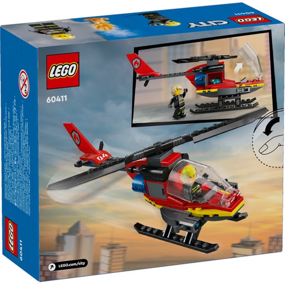 LEGO® City Fire Rescue Helicopter (60411) image 7