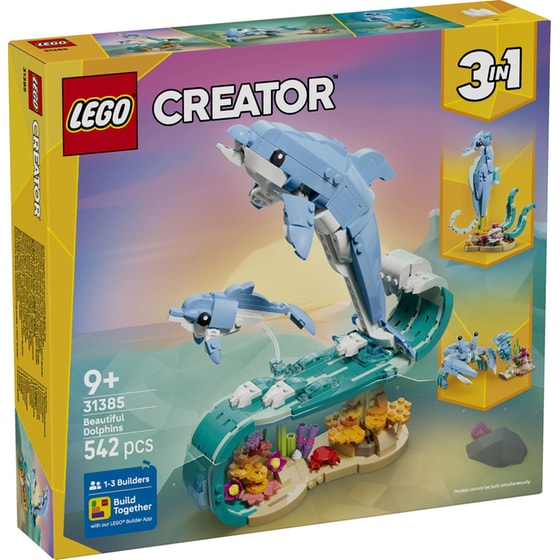 LEGO® Creator Sea Animals: Beautiful Dolphins (31385) image 0