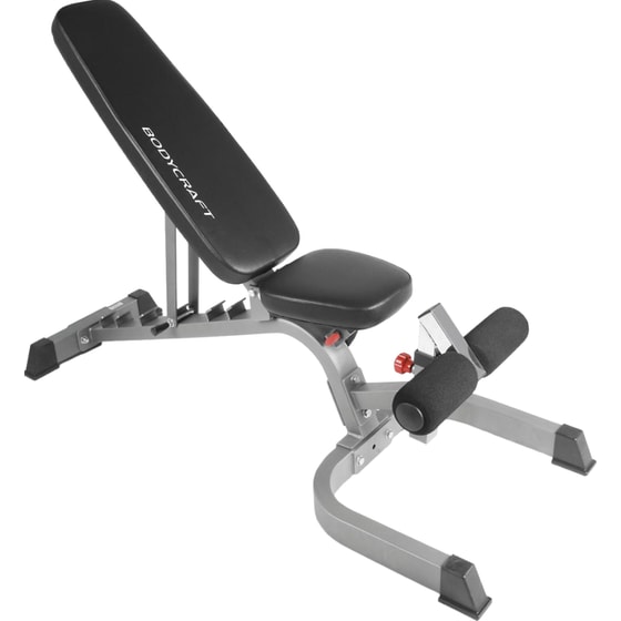 Ρυθμιζόμενος Πάγκος Γυμναστικής BodyCraft F602 62x157cm - Μαύρος image 0