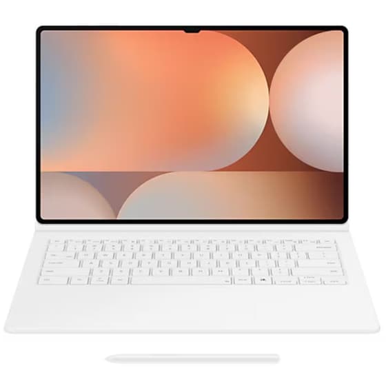 Samsung Book Πληκτρολόγιο για Galaxy Tab S9/S10 Ultra - Λευκό image 8