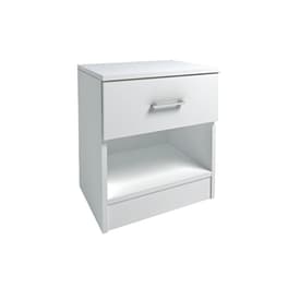 Κομοδίνο Woodwell Από Μελαμίνη 41x32x48 cm - Λευκό