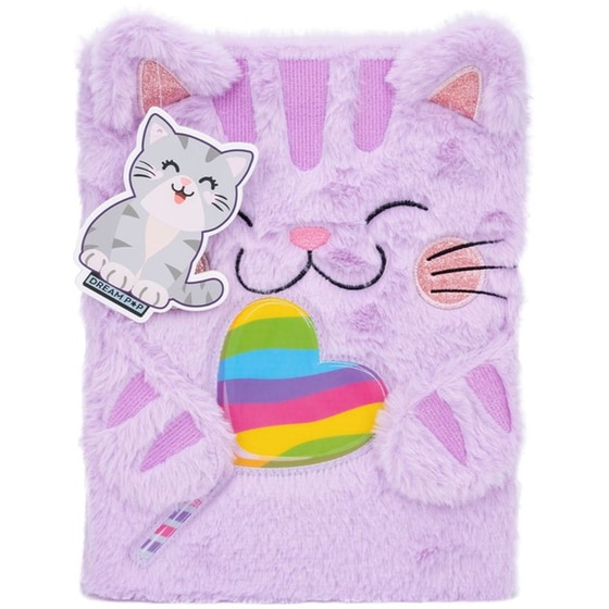Σημειωματάριο Dreamdrop Furry Cat image 0