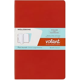Σημειωματάριο Moleskine Ριγέ Πορτοκαλί Pocket (2 Τεμάχια)