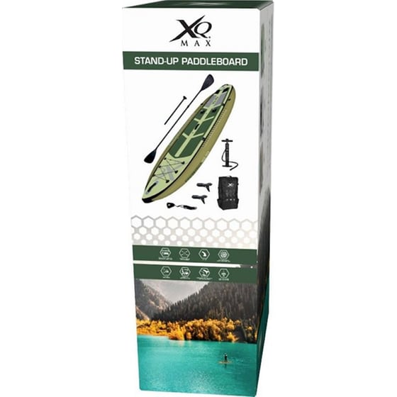 Φουσκωτή Σανίδα SUP Xq Max Για Ψάρεμα 330x99x15 cm - Πράσινο image 2