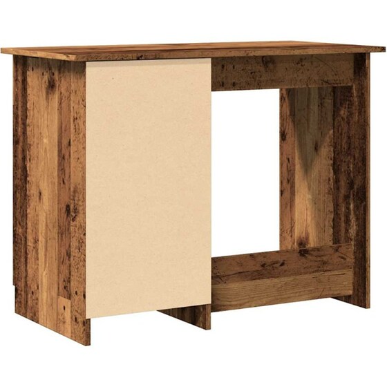 Γραφείο VidaXL από Επεξεργασμένο Ξύλο 100x50x76 cm - Όψη Παλαιού Ξύλου image 6