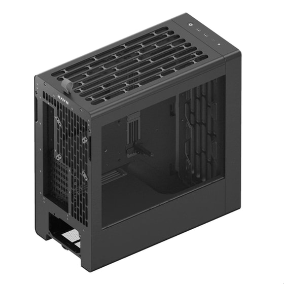 Κουτί Desktop Havn BF360 Midi-Tower - Μαύρο image 4