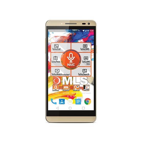 MLS Color 3 5" Χρυσό Dual Sim Smartphone image 0