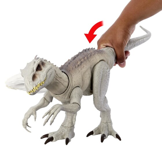 Παιχνιδολαμπάδα Mattel Jurassic World Νέος Indominus Rex (HNT63) image 6