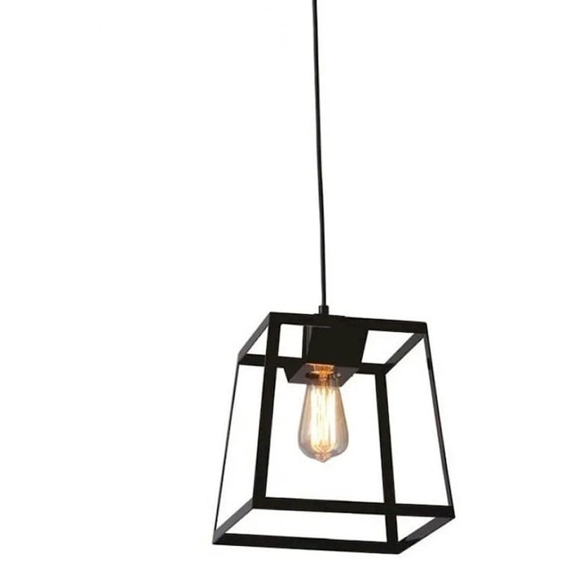 Φωτιστικό Οροφής Μονόφωτο Aca Chess Ks1444p1sbk Μεταλλικό - Μαύρο