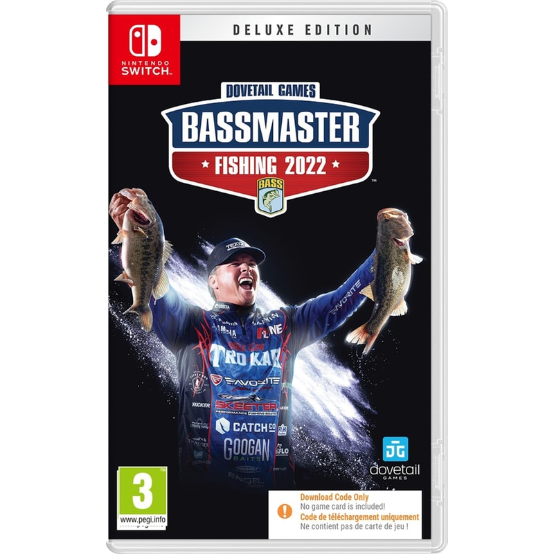 DOVETAIL GAMES Bassmaster Fishing 2022 Deluxe Edition (Code in a Box) - Nintendo Switch