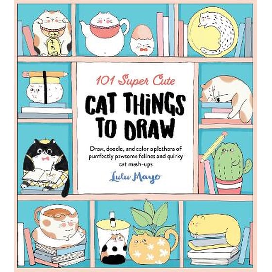 101 Super Cute Cat Things to Draw image 0