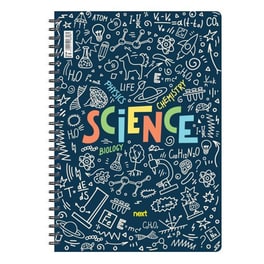Τετράδιο Σπιράλ Next 3 Θεμάτων Trends Science 105 Φύλλων