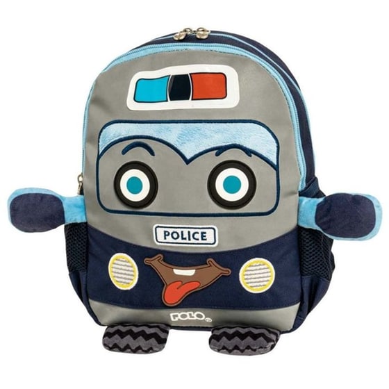 Τσάντα Πλάτης Προσχολική Polo Neverland Police image 0