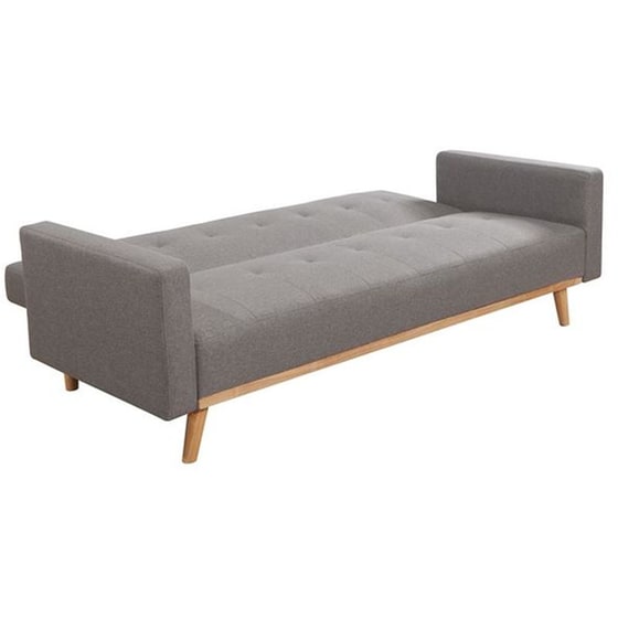 Τριθέσιος Καναπές Woodwell Carlos 200x94cm- Γκρι image 1