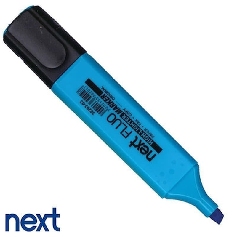 NEWONE STATIONERY CO., LIMITED Νext Fluo Φωσφ. Μαρκαδόρος Μπλε