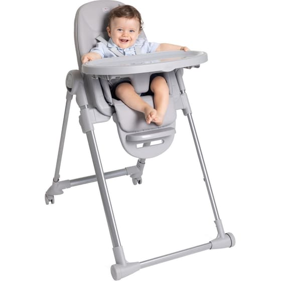 Chicco Καρεκλάκι Φαγητού, Ρηλάξ & Παιδική Καρέκλα 3 σε 1 Polly Armonia Steel image 1
