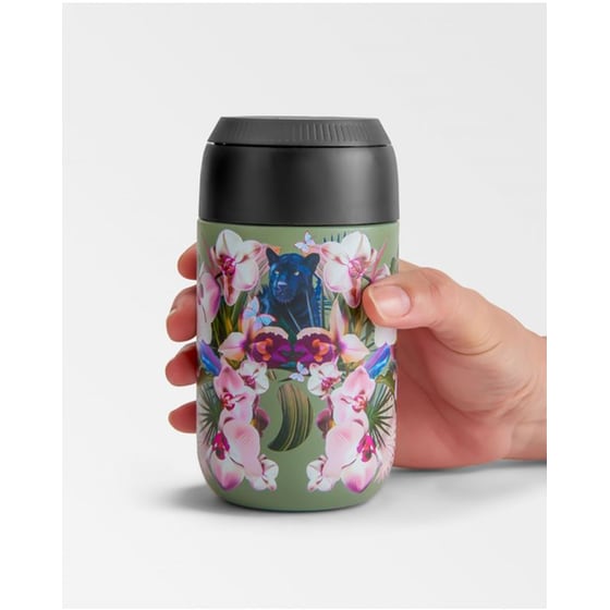 Κούπα Θερμός Chilly's S2 Botanicals Orch Panther 340 ml image 2